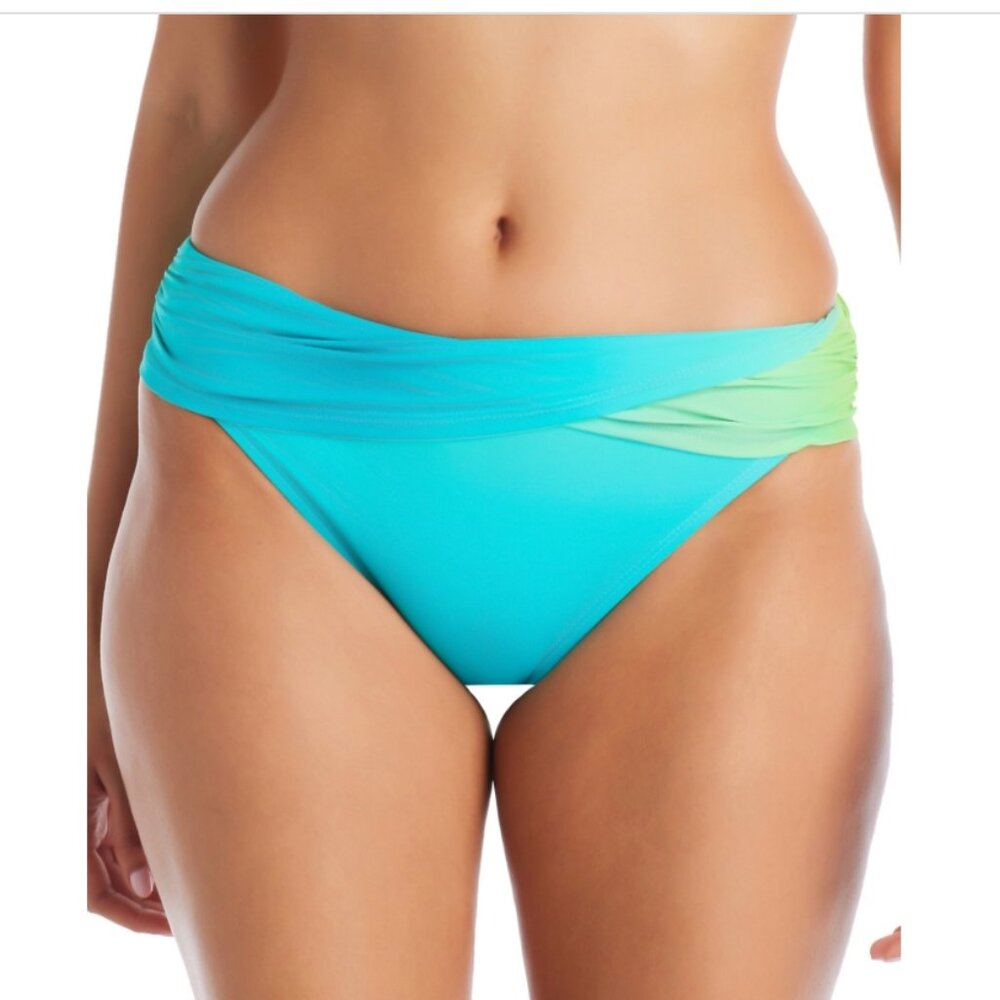 Bleu by Rod Beattie Women's Cool Breeze Sarong Hipster Bikini Bottoms Women's Sw